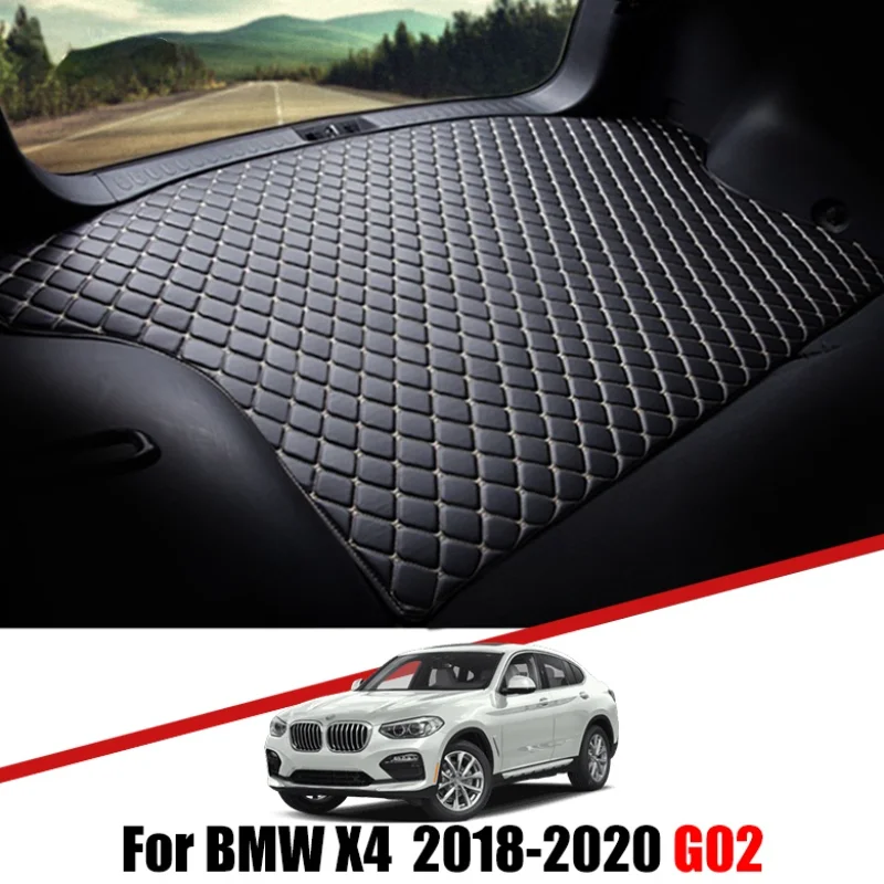 Custom Car Trunk Leather Mats For BMW X4 G02 2018 2019 2020 Waterproof Non-Slip Liner Tray Cargo Accessories
Custom Car Trunk Leather Mats For BMW X4 G02 2018 2019 2020 Waterproof Non-Slip Liner Tray Cargo Accessories