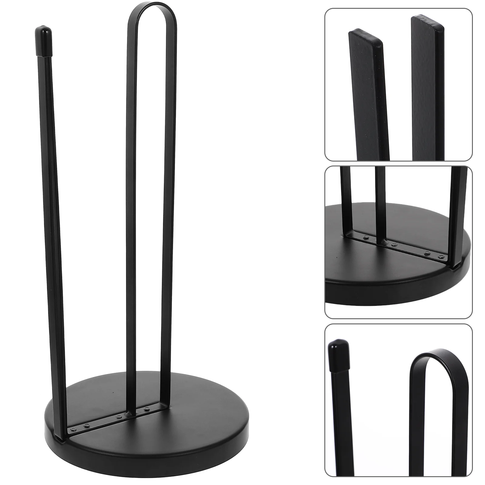 Kitchen Large Countertop Paper Towel Rack Storage Stainless Steel Toilet (black) 1pc
Kitchen Large Countertop Paper Towel Rack Storage Stainless Steel Toilet (black) 1pc