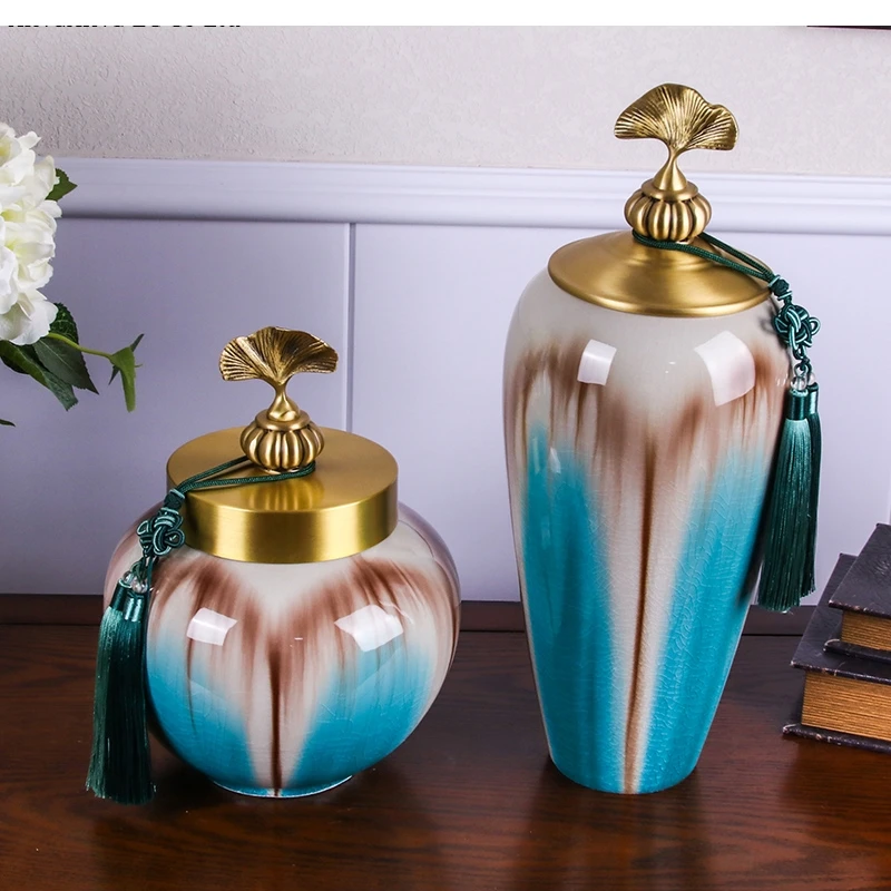 American Ceramic Countertop Vases Creative Crafts Ornaments Art Dried Flowers Flower Arrangement Accessories Home Decoration
American Ceramic Countertop Vases Creative Crafts Ornaments Art Dried Flowers Flower Arrangement Accessories Home Decoration