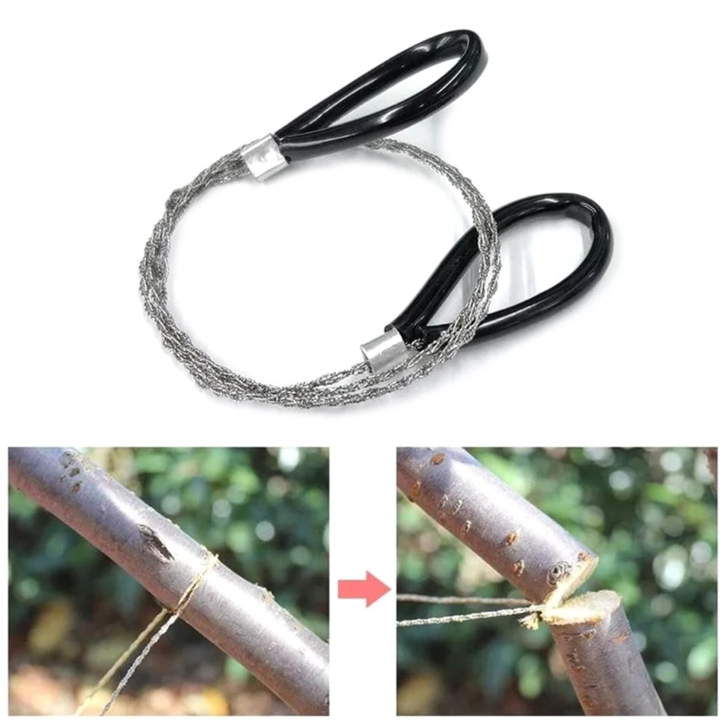 Practcial String Saw 28"/ 72cm Camping Saw/Hand Chainsaw/Manual Chainsaw Outdoor Camping Wood Cutting
Practcial String Saw 28"/ 72cm Camping Saw/Hand Chainsaw/Manual Chainsaw Outdoor Camping Wood Cutting