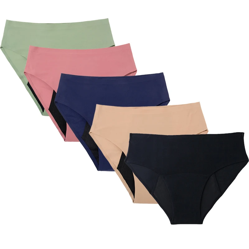 

Leak Proof Menstrual Period Panties Women Underwear Physiological Pants Four-layer Leakproof Culotte Menstruelle Dropshipping