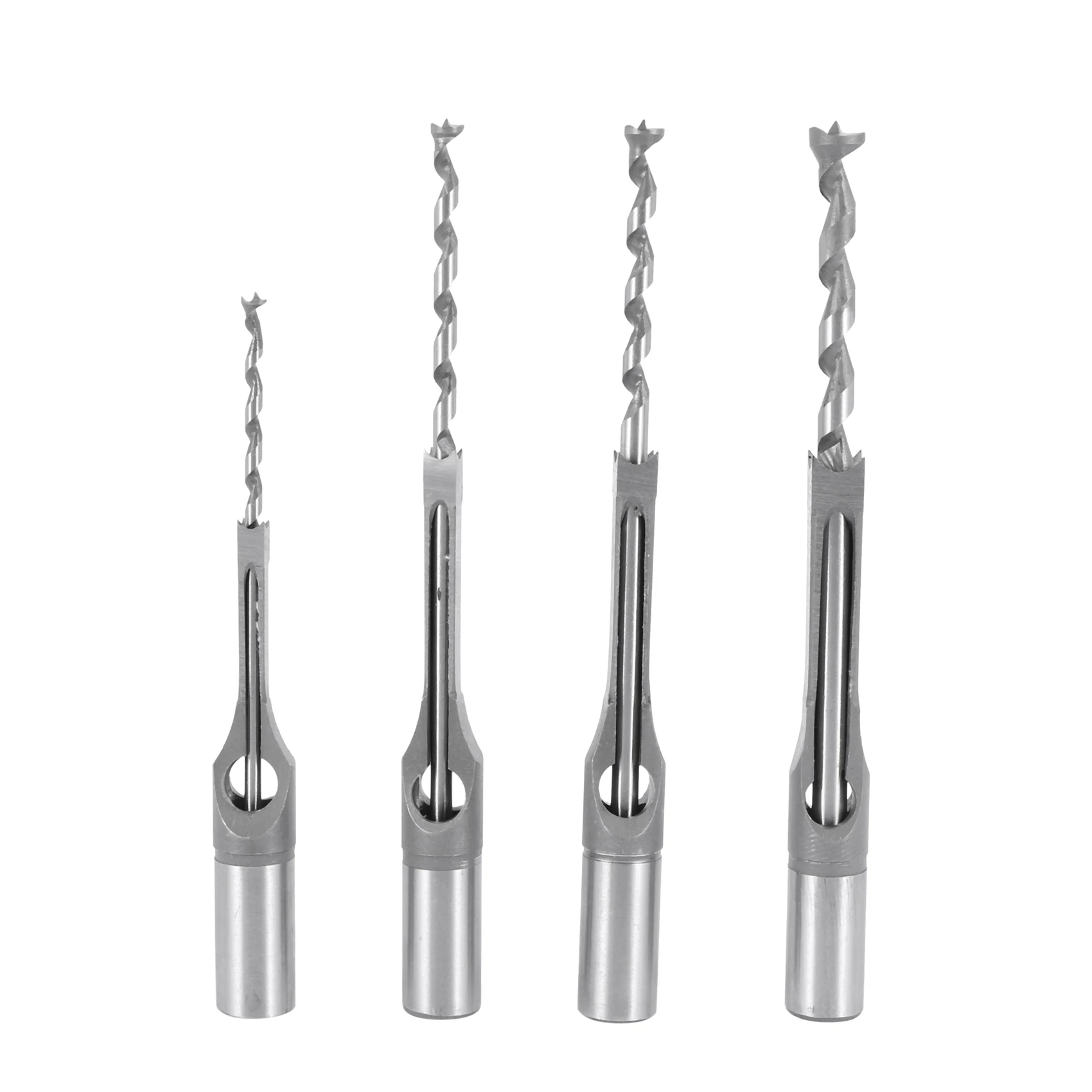 4Pcs Woodworking Square Hole Drill Bits Wood Mortising Chisel Set Mortise Chisel Bit Kits Woodworking Hole Saw Sets with Twis
4Pcs Woodworking Square Hole Drill Bits Wood Mortising Chisel Set Mortise Chisel Bit Kits Woodworking Hole Saw Sets with Twis