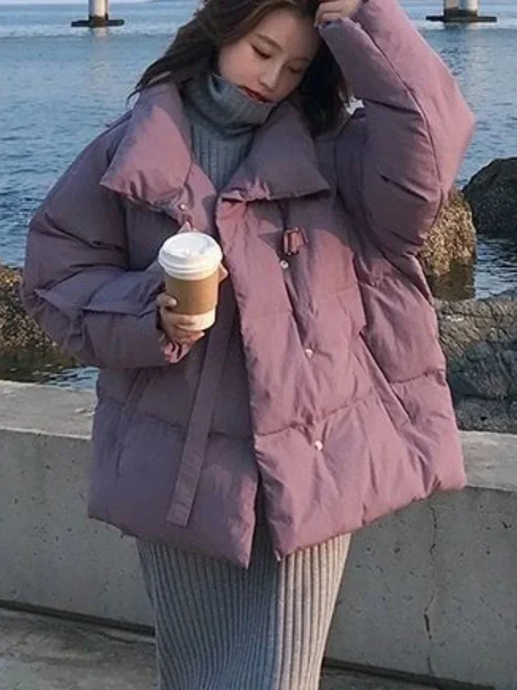 Women's Jackets Winter New in Fashionable Solid Color Lapel Coat Long Korean Version Elegant Commuting Parkas Woman Clothing
Women's Jackets Winter New in Fashionable Solid Color Lapel Coat Long Korean Version Elegant Commuting Parkas Woman Clothing