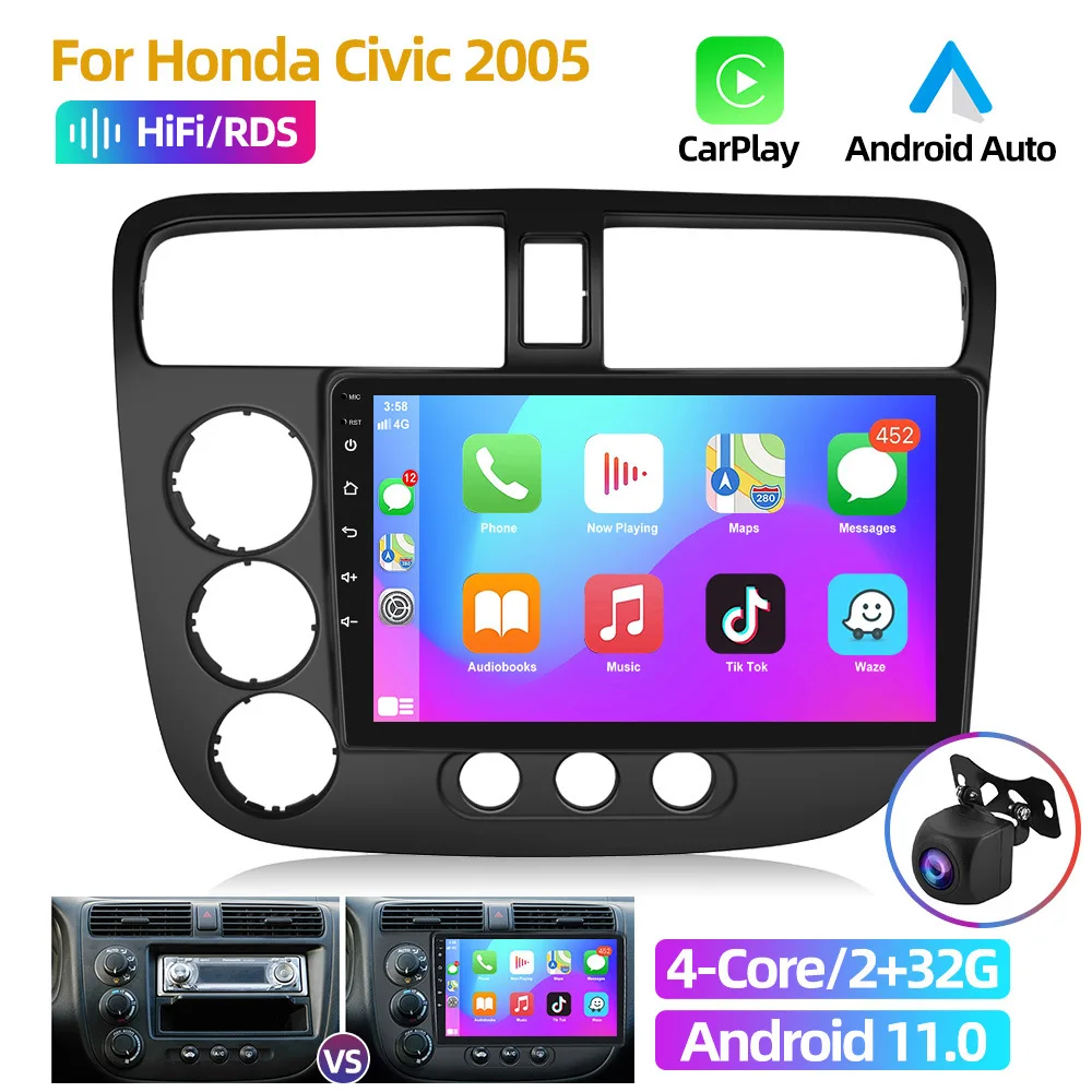 It Is Applicable To Honda Civic Manual Left Ti 05 Vehicle Mounted Carplay Android Navigation Reversing Camera
It Is Applicable To Honda Civic Manual Left Ti 05 Vehicle Mounted Carplay Android Navigation Reversing Camera