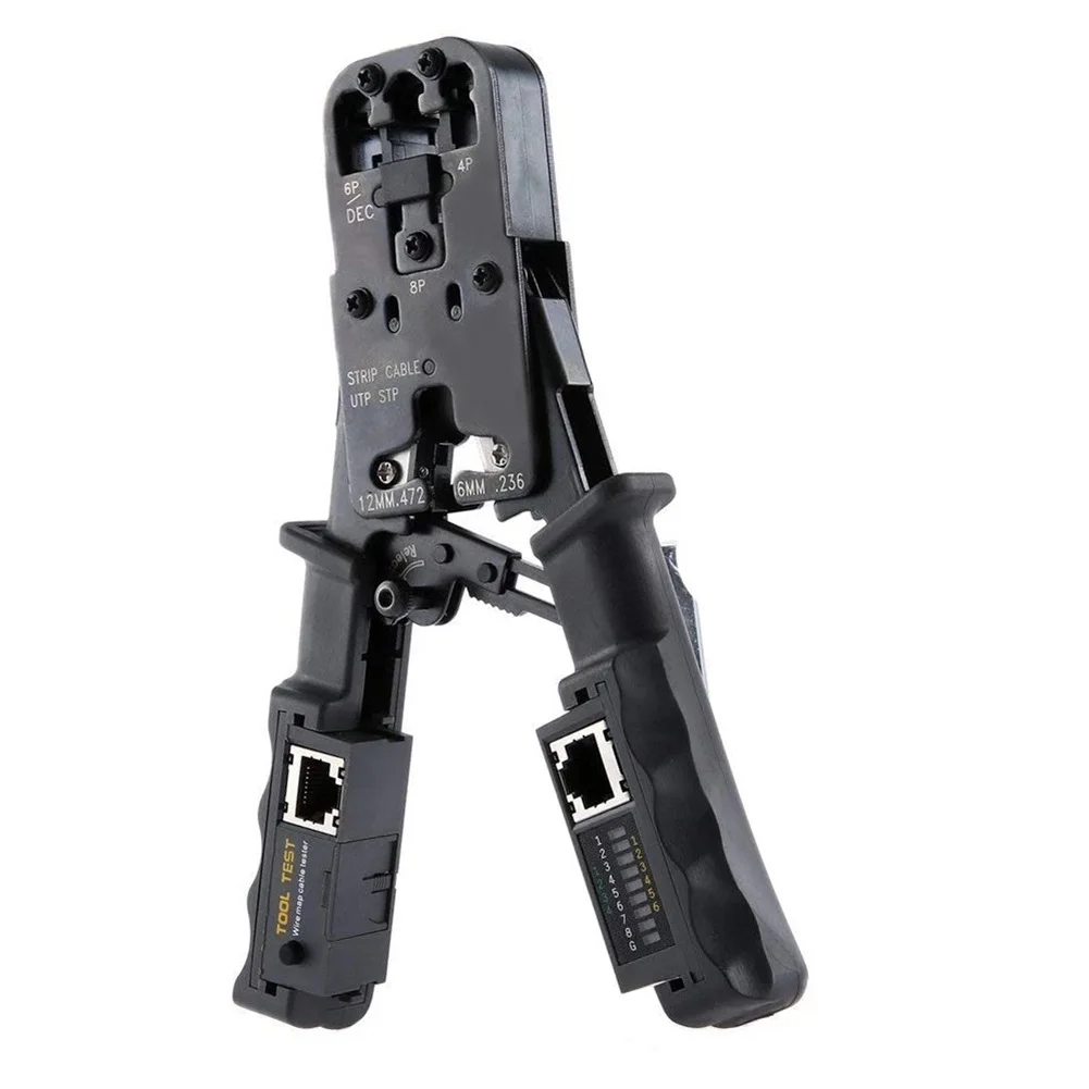 Crimper Plier Crimping Tool Ethernet Network LAN Cable Crimper Cutter Stripper Plier For 4P 6P Crystal Head Wire Cutting Tool
Crimper Plier Crimping Tool Ethernet Network LAN Cable Crimper Cutter Stripper Plier For 4P 6P Crystal Head Wire Cutting Tool