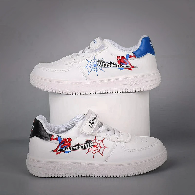 Children Casual Shoes Cartoon Spring Autumn Fashion Low Top Boy Sports PU Leather White Shoes Sneaker Size 25-36
Children Casual Shoes Cartoon Spring Autumn Fashion Low Top Boy Sports PU Leather White Shoes Sneaker Size 25-36
