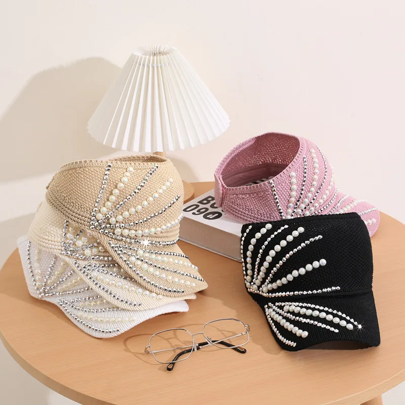 202306-2508866 ins summer ventilate pearl drill without sport lady baseball hat women leisure visors cap
202306-2508866 ins summer ventilate pearl drill without sport lady baseball hat women leisure visors cap