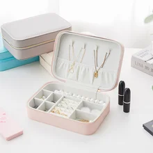 Portable Jewelry Box Jewelry Organizer Display Travel Jewelry Earrings Studs Ring Organizer Zipper Leather Storage Jewelry Box
Portable Jewelry Box Jewelry Organizer Display Travel Jewelry Earrings Studs Ring Organizer Zipper Leather Storage Jewelry Box