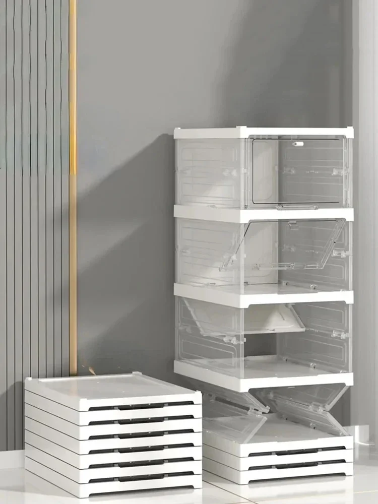 Dustproof Shoes Cabinet Closet Transparent Foldable Integrated Shoe Box Shoe Rack Sneaker Container Bin Holder Home Space Saving
Dustproof Shoes Cabinet Closet Transparent Foldable Integrated Shoe Box Shoe Rack Sneaker Container Bin Holder Home Space Saving