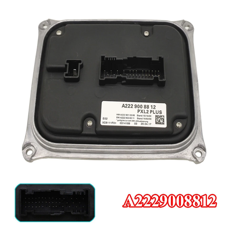 A2229008812 2229008812 High Version Car Led Light Module Control Unit Headlight Ballast For C / E / S Class W222 2017 After
A2229008812 2229008812 High Version Car Led Light Module Control Unit Headlight Ballast For C / E / S Class W222 2017 After