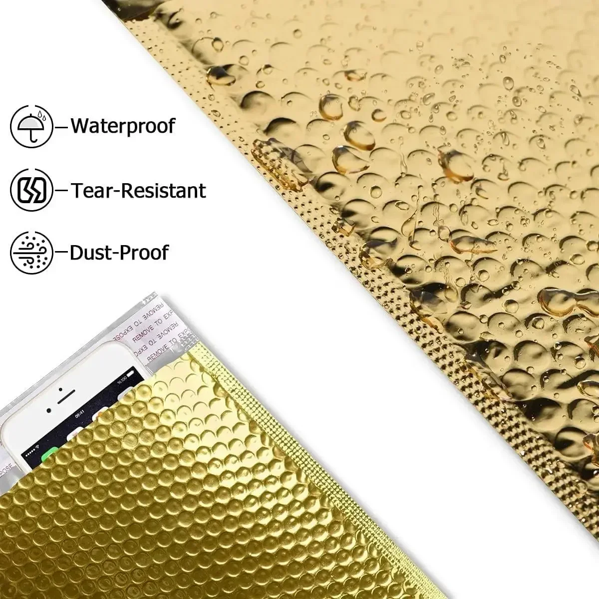 Thicken Bags Bag Gift Bubble Mailers Envelopes Packaging 50pcs/lot Waterproof for Golden Padded Postage
Thicken Bags Bag Gift Bubble Mailers Envelopes Packaging 50pcs/lot Waterproof for Golden Padded Postage