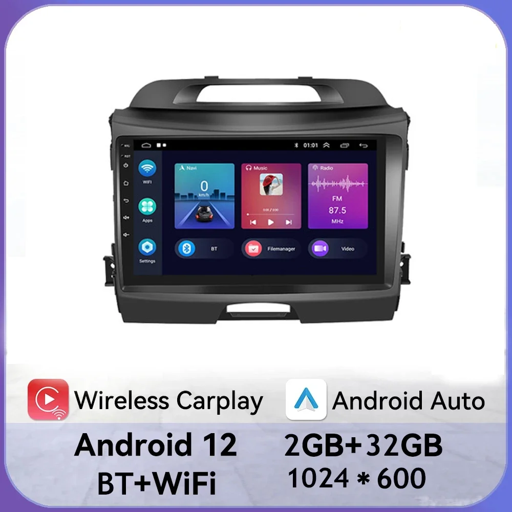 Автомагнитола 2DIN на Android 12, 8 ГБ + 128 ГБ, gps-навигация, мультимедийный плеер для KIA Sportage 2010, 2011, 2012, 2013, 2014-2016, DSP
Автомагнитола 2DIN на Android 12, 8 ГБ + 128 ГБ, gps-навигация, мультимедийный плеер для KIA Sportage 2010, 2011, 2012, 2013, 2014-2016, DSP