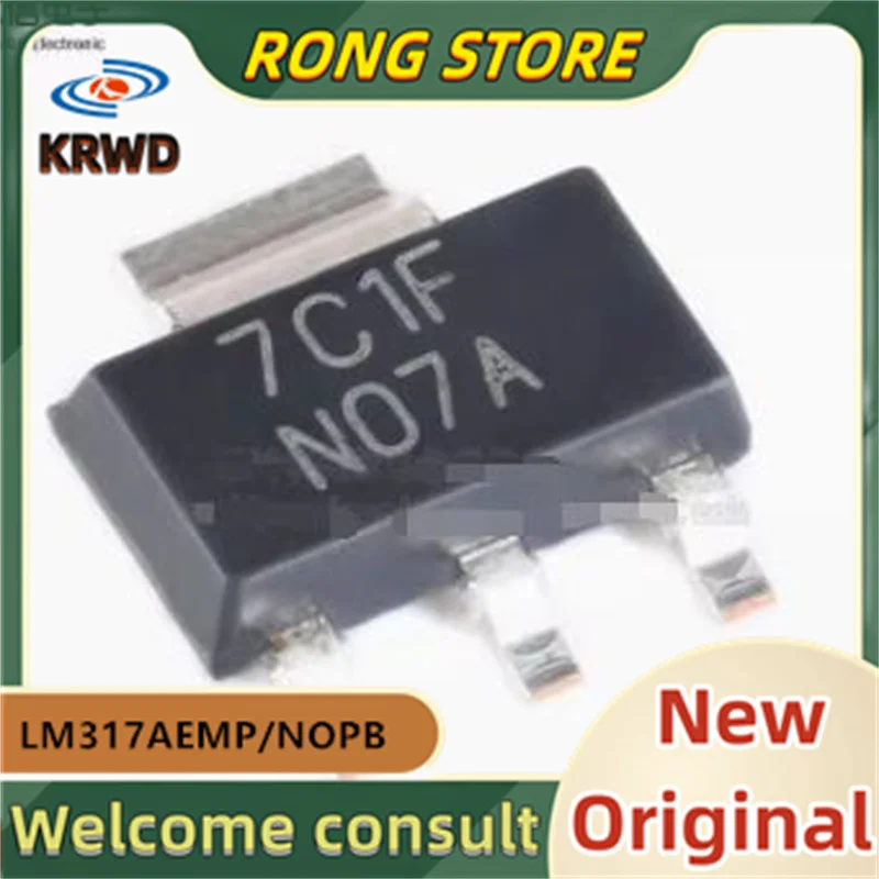 Новый и оригинальный чип N07A NO7A, 10 шт., IC SOT-223-4 LM317AEMP/NOPB LM317AEMP LM317AE LM317
Новый и оригинальный чип N07A NO7A, 10 шт., IC SOT-223-4 LM317AEMP/NOPB LM317AEMP LM317AE LM317