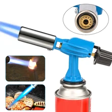 Butane Burner Gas Torch Gas Flamethrower Automatic Ignition Portable Soldering Heat Gun for Baking Welding BBQ Camping Tools
Butane Burner Gas Torch Gas Flamethrower Automatic Ignition Portable Soldering Heat Gun for Baking Welding BBQ Camping Tools