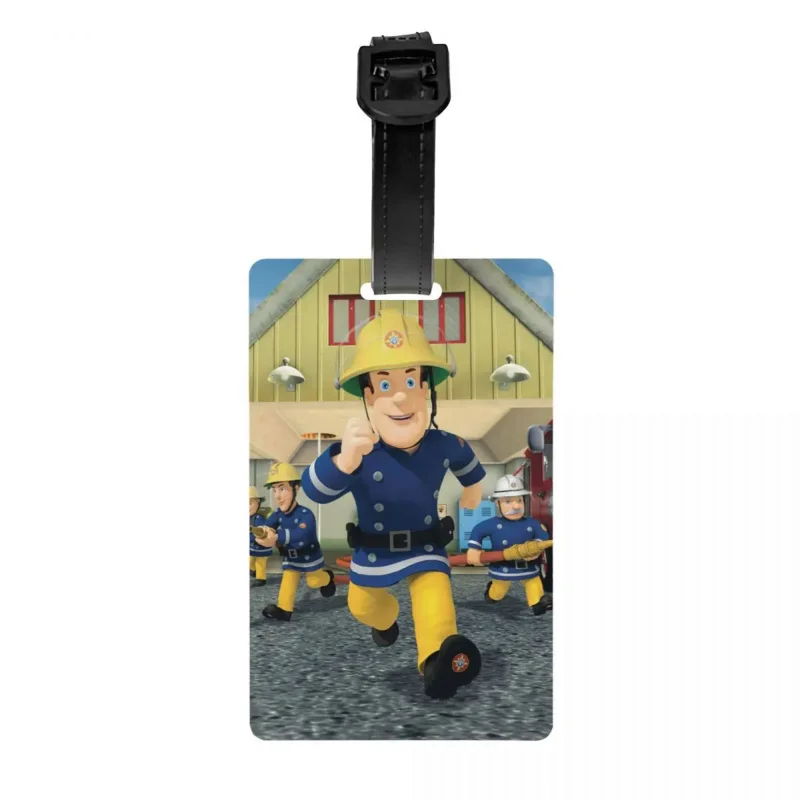 Персонализированная бирка для багажа Fireman Sam, защита конфиденциальности, мультяшный пожарный, ТВ-шоу, бирки для багажа, дорожная сумка, этикетки, чемодан
Персонализированная бирка для багажа Fireman Sam, защита конфиденциальности, мультяшный пожарный, ТВ-шоу, бирки для багажа, дорожная сумка, этикетки, чемодан
