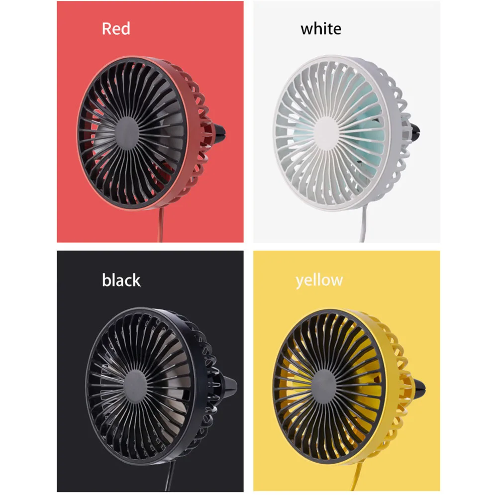 1x White/ Black/ Yellow/ Red Car Fan USB Fan With Night Light 360° Rotating Clip Fan For Car Truck SUV RV 11*11*11cm Accessories
1x White/ Black/ Yellow/ Red Car Fan USB Fan With Night Light 360° Rotating Clip Fan For Car Truck SUV RV 11*11*11cm Accessories
