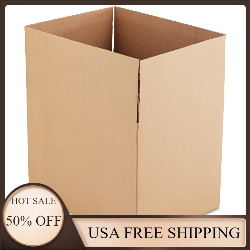 

24l x 18w x 18h, 10/Bundle -UFS241818 General Supply Brown Corrugated - Fixed-Depth Shipping Boxes