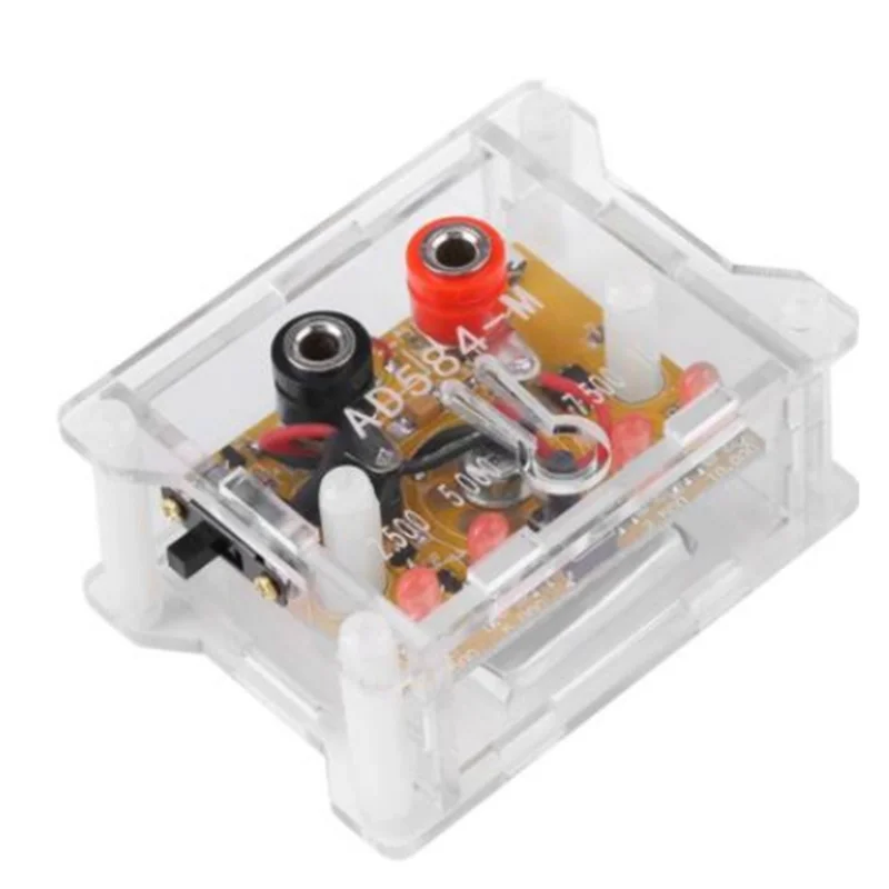 AD584 Reference Module with Transparent Housing 2.5V/7.5V/5V/10V 4 Channel High Precision Voltage Reference Module
AD584 Reference Module with Transparent Housing 2.5V/7.5V/5V/10V 4 Channel High Precision Voltage Reference Module