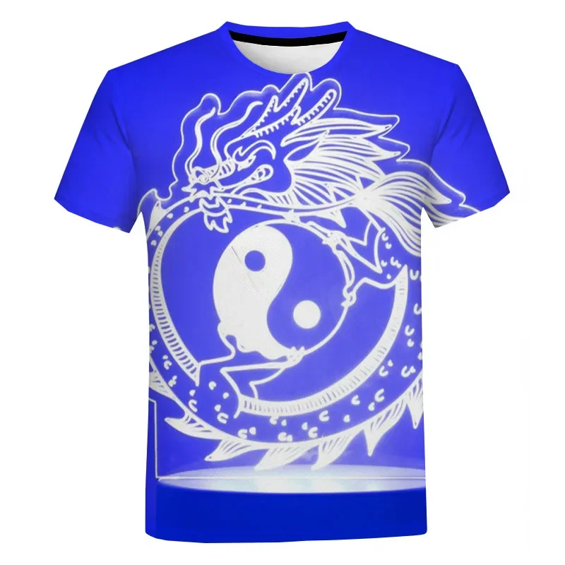 Casual Short-sleeved 3D Picture Yin-yang Gossip Printed Men's T-shirt Men's and Women's Fashion Street Oversized T-shirt Top
Casual Short-sleeved 3D Picture Yin-yang Gossip Printed Men's T-shirt Men's and Women's Fashion Street Oversized T-shirt Top