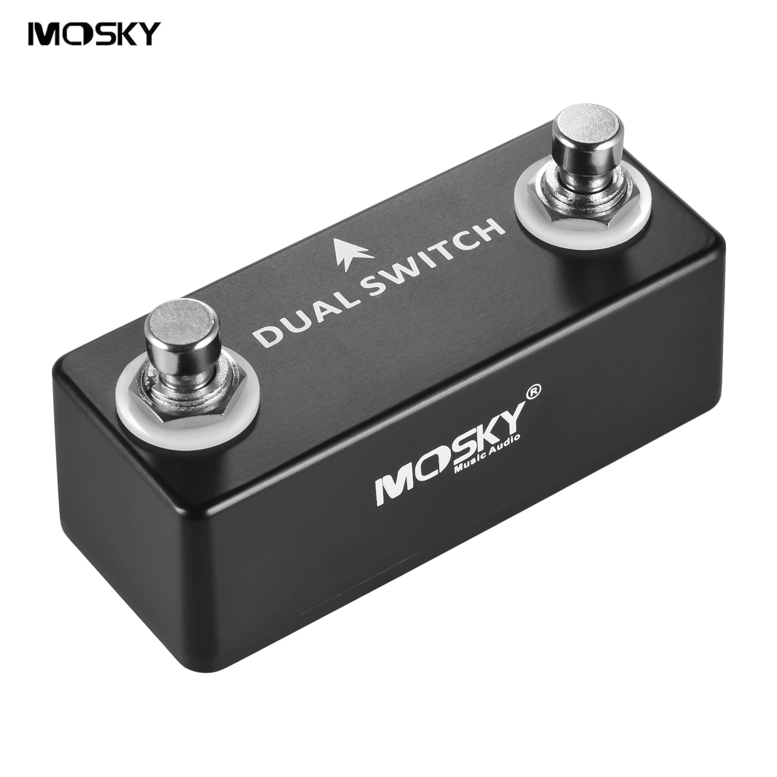 MOSKY-Pedal de doble interruptor para guitarra, Pedal de doble interruptor de pie, efecto de guitarra, carcasa de Metal completa
MOSKY-Pedal de doble interruptor para guitarra, Pedal de doble interruptor de pie, efecto de guitarra, carcasa de Metal completa