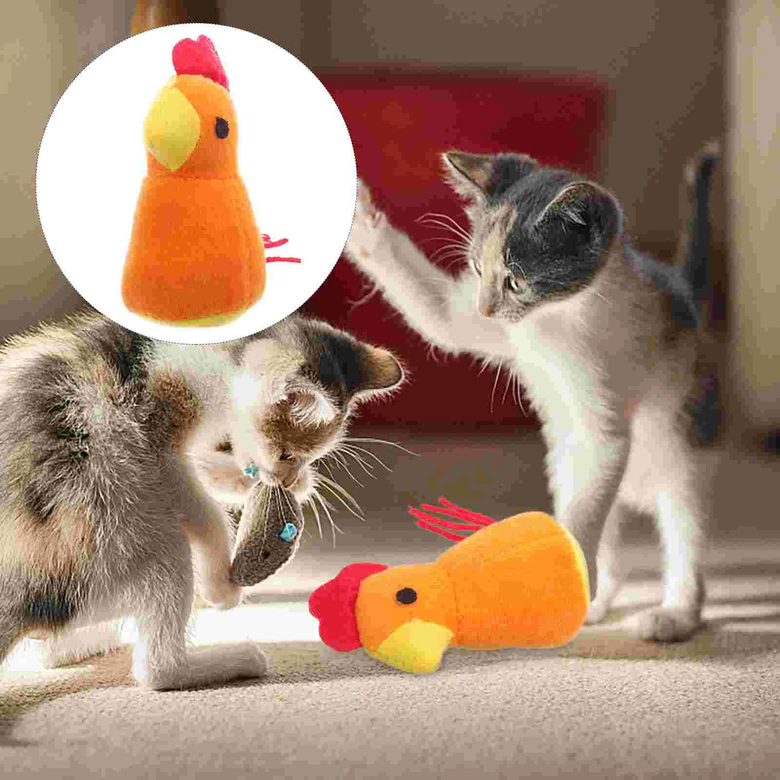Pet Plush Toys Kitten Cat Catnip for Indoor Cats Small Chew Interactive Mini Plushies
Pet Plush Toys Kitten Cat Catnip for Indoor Cats Small Chew Interactive Mini Plushies