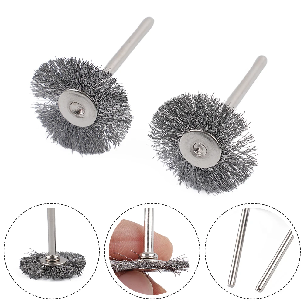 20pcs Polish Brush Polishing Brush Tool 25mm Steel Wire Wheel Brush Set For Metal Polishing Rotary Brush For Dremel Rotary Tool
20pcs Polish Brush Polishing Brush Tool 25mm Steel Wire Wheel Brush Set For Metal Polishing Rotary Brush For Dremel Rotary Tool