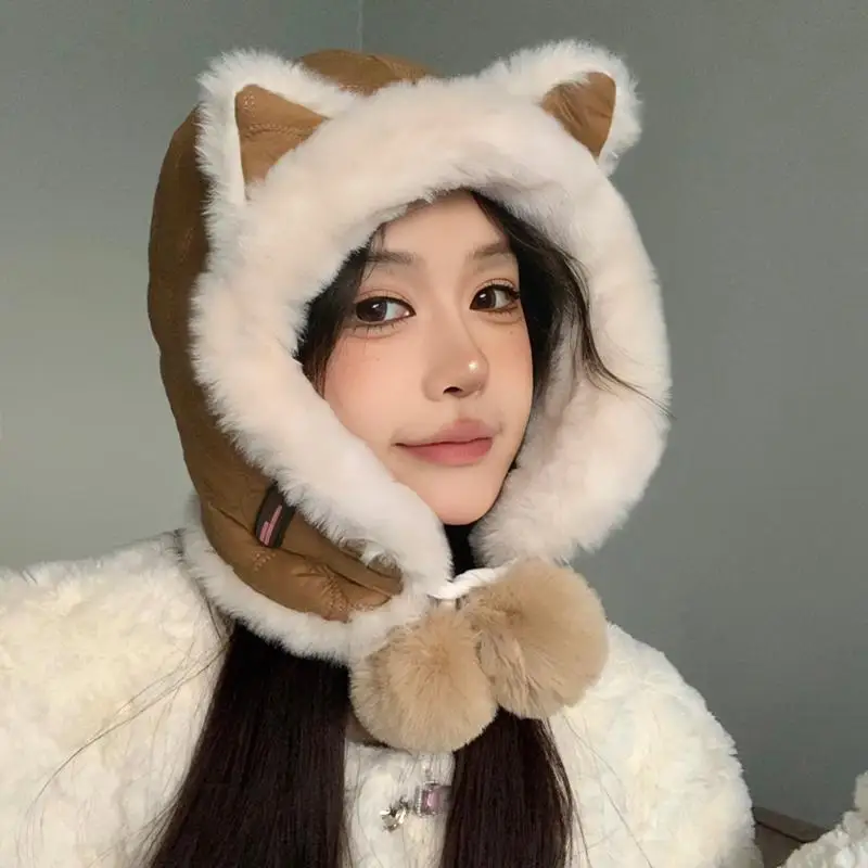 Fox Ear Plush Hat for Women's Cute Autumn and Winter 2024 New Warm Cycling and Cold Proof Northeast Lei Feng Hat
Fox Ear Plush Hat for Women's Cute Autumn and Winter 2024 New Warm Cycling and Cold Proof Northeast Lei Feng Hat