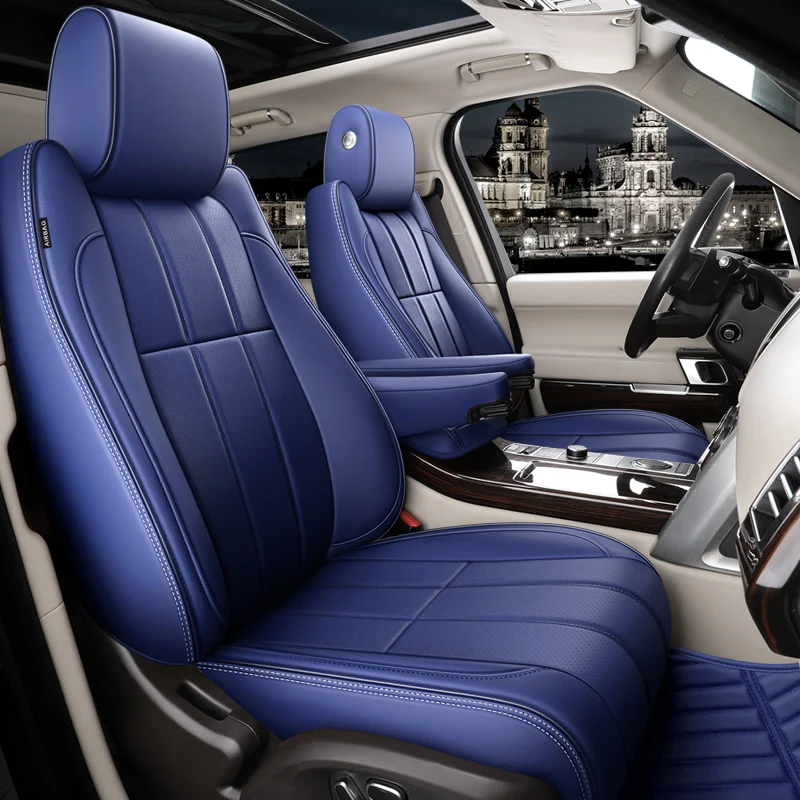 Custom Fit Car Accessories Seat Covers Full Set High quality Leather for Land Rover Discovery Range Rover Evoque Sport
Custom Fit Car Accessories Seat Covers Full Set High quality Leather for Land Rover Discovery Range Rover Evoque Sport