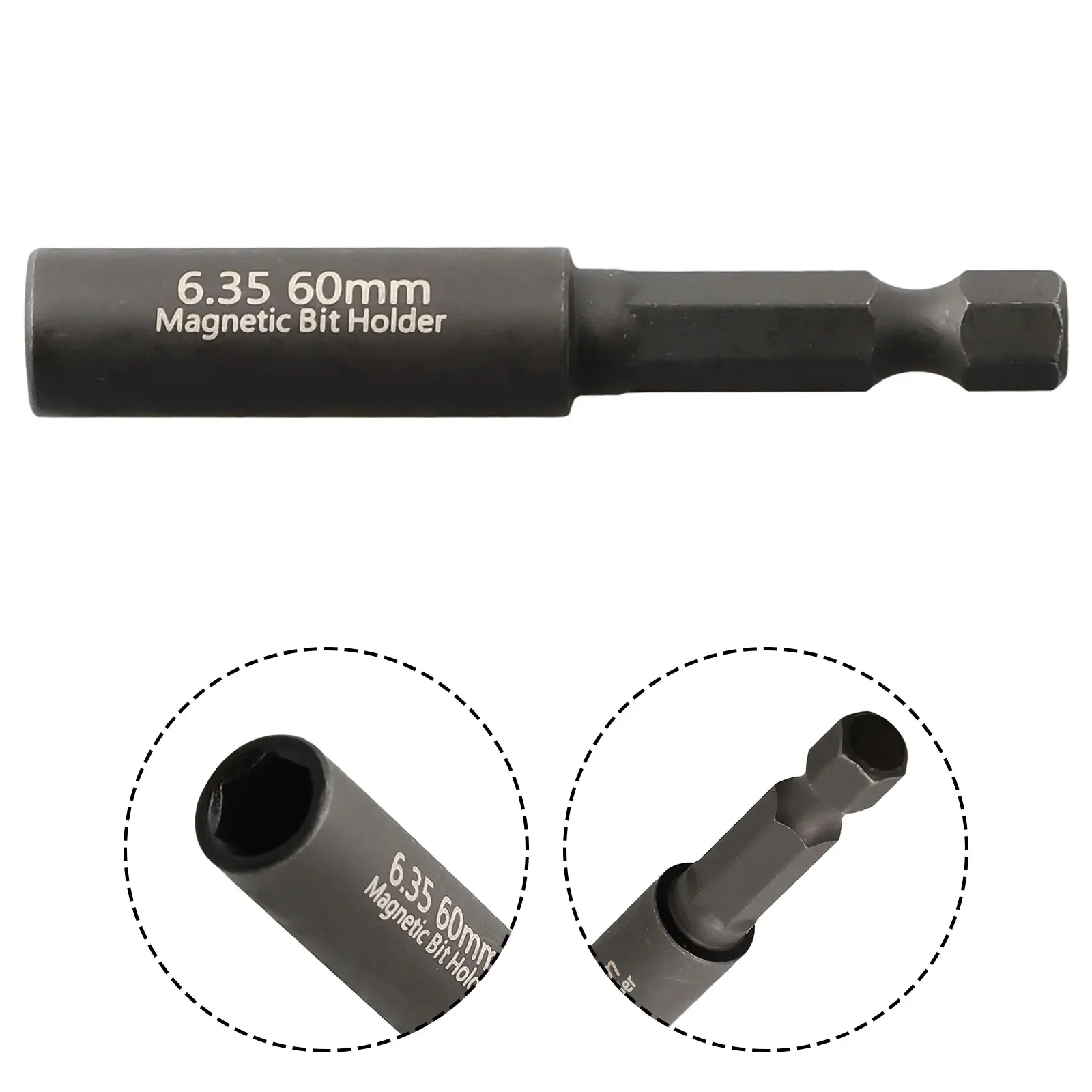 1pc Screwdriver Bit Holder 1/4Inch Hex Shank Head Extension Rod Quick Release Magnetic Screwdriver Extension Bar Hand Tools 60mm
1pc Screwdriver Bit Holder 1/4Inch Hex Shank Head Extension Rod Quick Release Magnetic Screwdriver Extension Bar Hand Tools 60mm