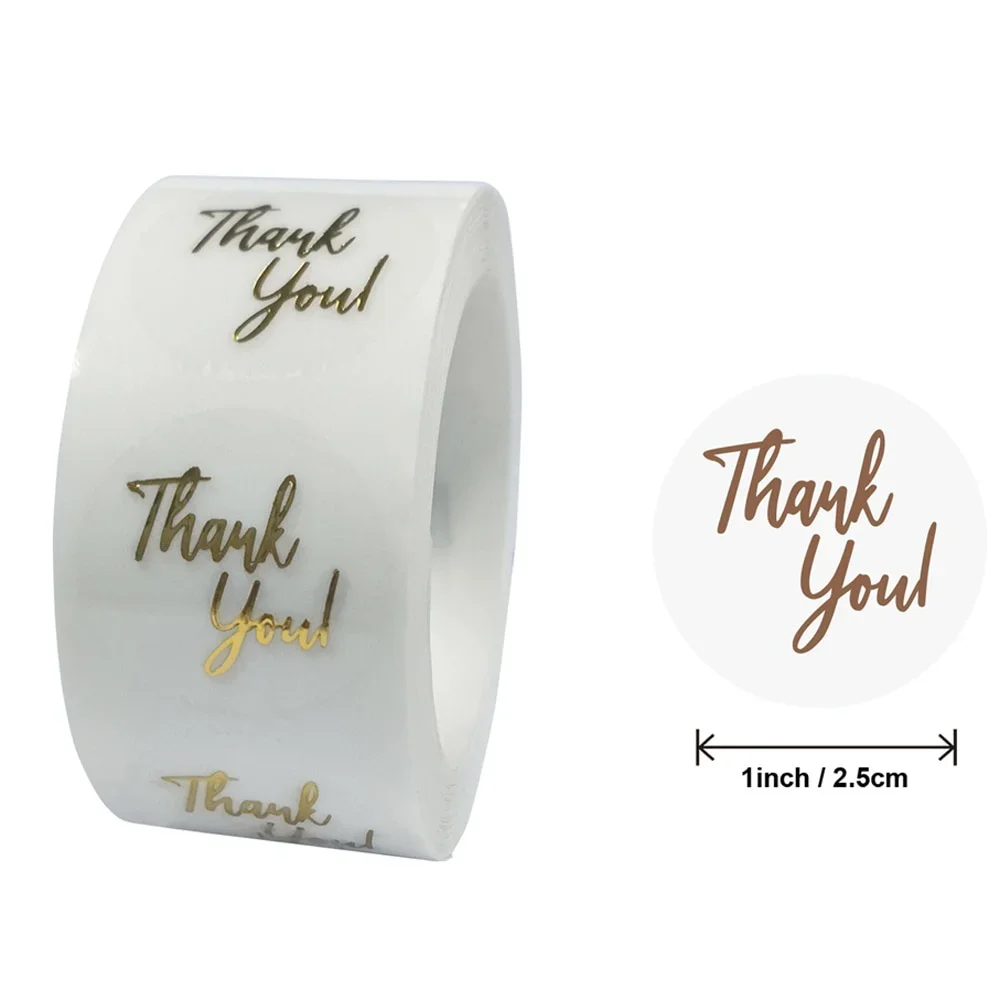 50-500pcs Labels 1inch Clear Gold Foil Thank You Stickers for Wedding Pretty Gift Cards Envelope Sealing Label
50-500pcs Labels 1inch Clear Gold Foil Thank You Stickers for Wedding Pretty Gift Cards Envelope Sealing Label