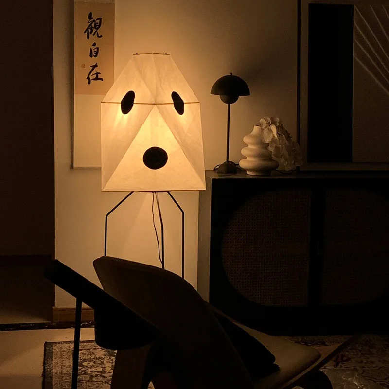 Imitation paper living room rice paper floor lamp Noguchi Yong floor lamp design and paper lamp paper floor lamp art
Imitation paper living room rice paper floor lamp Noguchi Yong floor lamp design and paper lamp paper floor lamp art