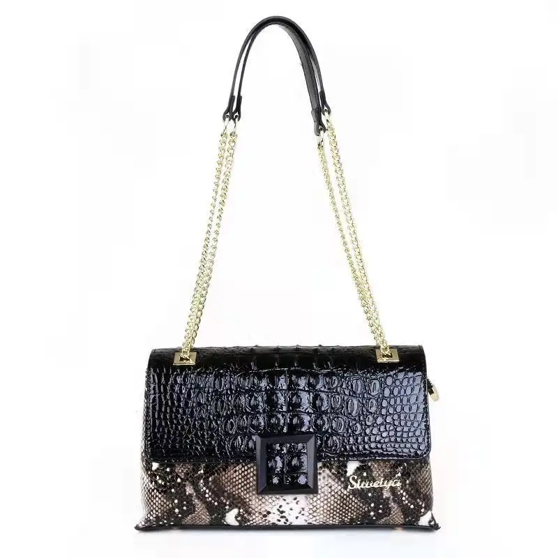 2022 New European and American Fashion Shoulder Bag Crocodile Mobile Bag Fashion Snake Cross Small Square Bag Handbag
2022 New European and American Fashion Shoulder Bag Crocodile Mobile Bag Fashion Snake Cross Small Square Bag Handbag