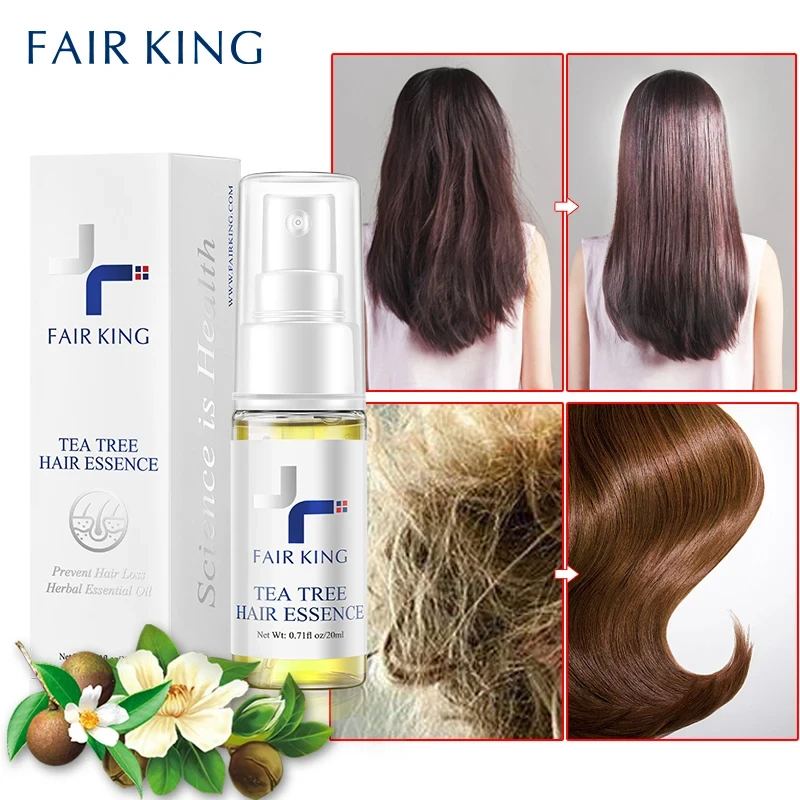 FAIR KING Repair Damaged Hair Moisturizing Smooth Oil Prevent Hair Loss Herbal Essential Oil Growth Fast Treatment Scalp Hair
FAIR KING Repair Damaged Hair Moisturizing Smooth Oil Prevent Hair Loss Herbal Essential Oil Growth Fast Treatment Scalp Hair