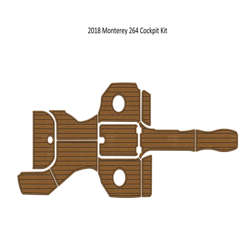 2018 Monterey 264 набор для кабины лодки EVA из искусственного пенопласта Тиковая напольная подушка 
2018 Monterey 264 набор для кабины лодки EVA из искусственного пенопласта Тиковая напольная подушка