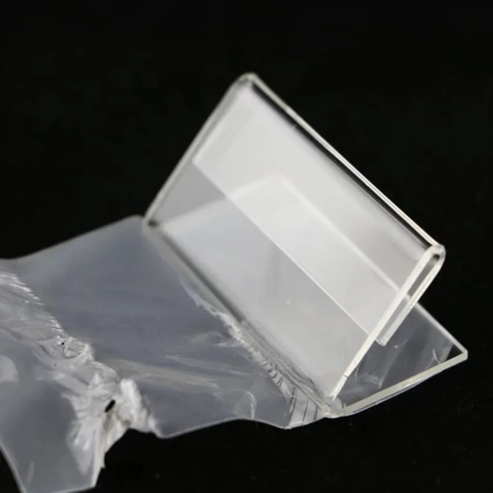 40pcs 2x4cm Acrylic Sign Display Stand Price Of Business Card Label Label Stand Acrylic Stand Case Lipstick Organizer Storage
40pcs 2x4cm Acrylic Sign Display Stand Price Of Business Card Label Label Stand Acrylic Stand Case Lipstick Organizer Storage