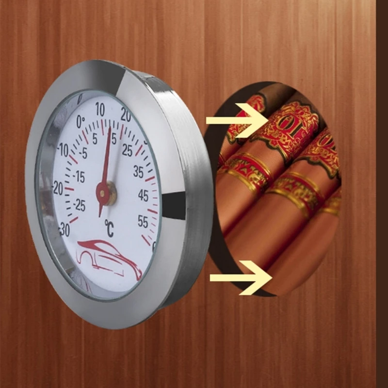 Round Temperature Testing Gauge -30 to 60℃ Mini Car Thermometer High Accuracy Drop Shipping
Round Temperature Testing Gauge -30 to 60℃ Mini Car Thermometer High Accuracy Drop Shipping