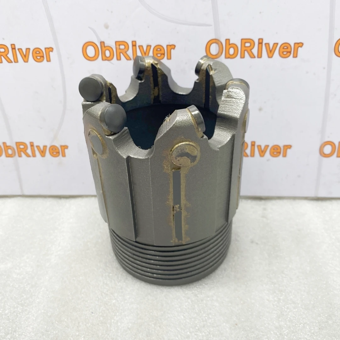 High Quality 93 Mm 94 Mm 1305 Ball Cutter Thickened Steel Body PDC Core Bit For Pebble Sandstone Mining
High Quality 93 Mm 94 Mm 1305 Ball Cutter Thickened Steel Body PDC Core Bit For Pebble Sandstone Mining