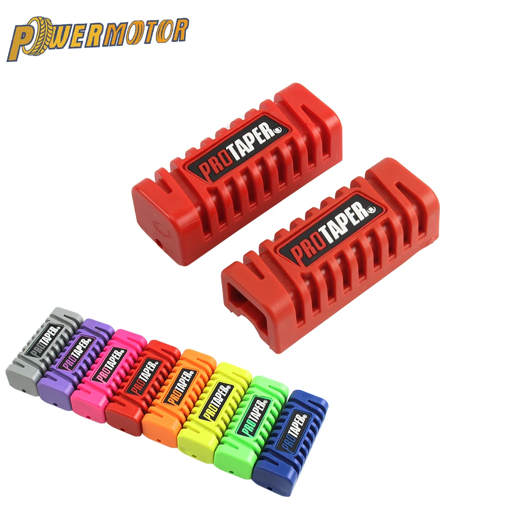 Motorcycle Universal Nonslip Front Footrest Pedal Foot Peg Footpeg Covers Set Rubber 1 Pair for PROTAPER Motocross
Motorcycle Universal Nonslip Front Footrest Pedal Foot Peg Footpeg Covers Set Rubber 1 Pair for PROTAPER Motocross