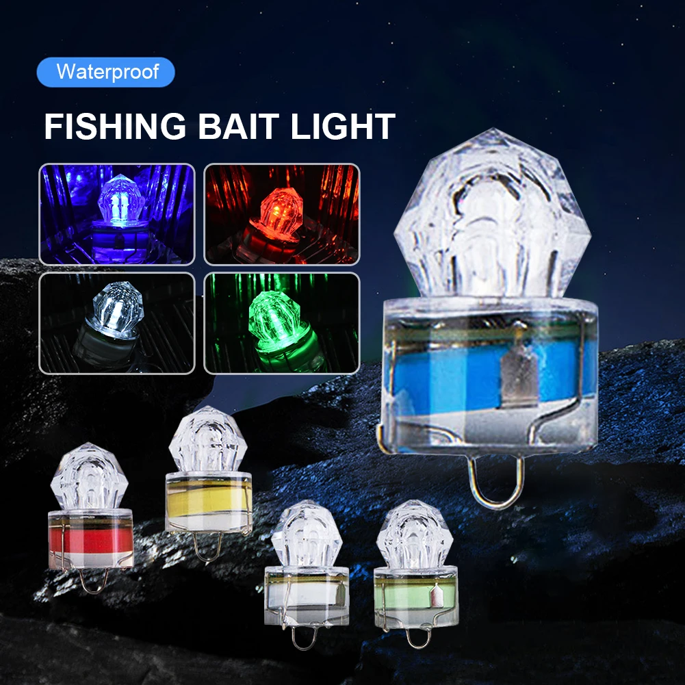 Portable Mini ABS Waterproof Fishing Bait LED Light Drop Underwater Fish Freshwater Saltwater Reservoir Carp Beach Fishing
Portable Mini ABS Waterproof Fishing Bait LED Light Drop Underwater Fish Freshwater Saltwater Reservoir Carp Beach Fishing