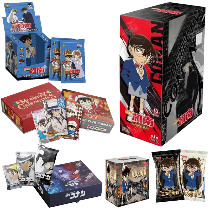 

Original KAYOU Anime Detective Conan Cards Insight Pack Reasoning Hobby Collection Trading Card Kudo Shinichi Mouri Haibara