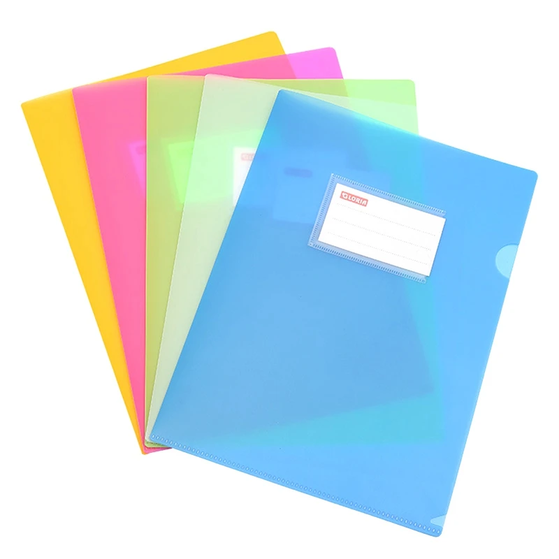 A4 Transparent Candy Color Single Page Clip PP Single Layer L-shaped Folder Plastic Single Clip Presentation Folder Portfolio
A4 Transparent Candy Color Single Page Clip PP Single Layer L-shaped Folder Plastic Single Clip Presentation Folder Portfolio
