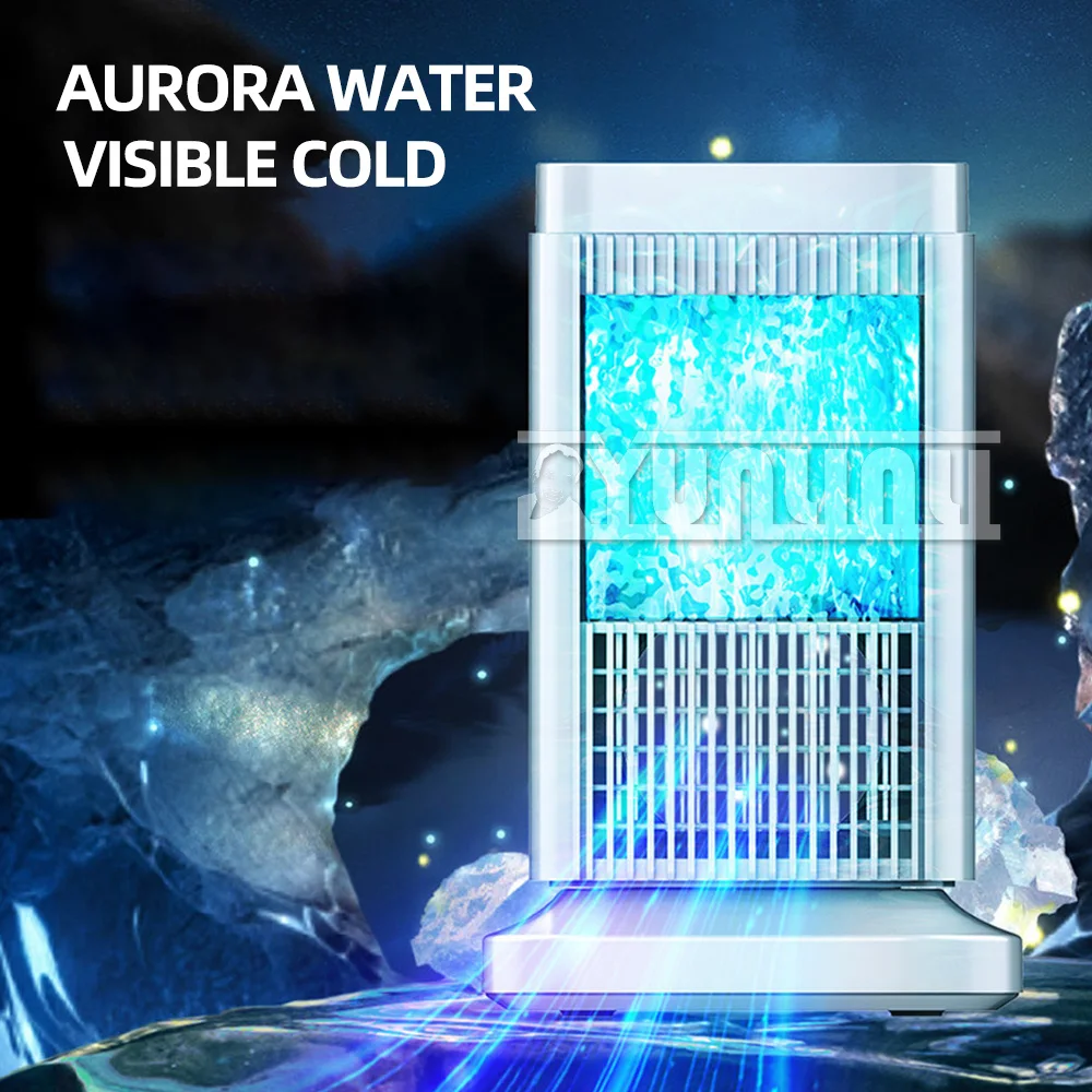 Летний вентилятор для кондиционирования воздуха, портативный мини-кондиционер, Электрический охлаждающий вентилятор, домашний бесшумный вентилятор
Летний вентилятор для кондиционирования воздуха, портативный мини-кондиционер, Электрический охлаждающий вентилятор, домашний бесшумный вентилятор