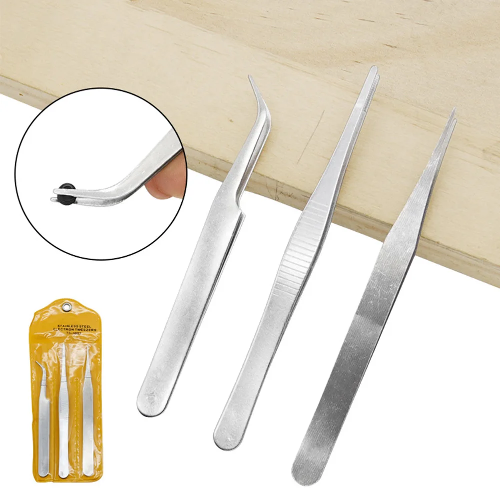 Tweezers Precision Tweezers Precision Tweezers Special To Pick Up Parts Watches 3pcs Anti Static Circuit Board
Tweezers Precision Tweezers Precision Tweezers Special To Pick Up Parts Watches 3pcs Anti Static Circuit Board