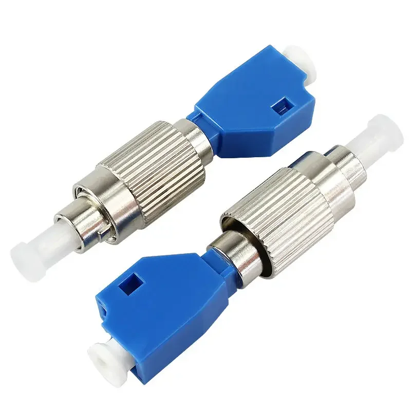 

5PCS LC Female to FC 1PCS Male Hybrid Converter Adapter Fiber Optical Power Meter Coupler Single Mode Optical Connector