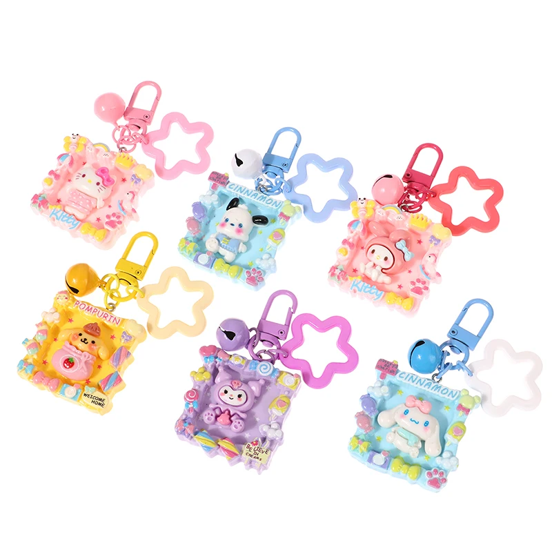 Брелок для ключей в стиле аниме Sanrio, Ювелирное Украшение с подвеской в виде куклы хеллокитти, поклонка, коричного цвета, с мультяшной рамкой
Брелок для ключей в стиле аниме Sanrio, Ювелирное Украшение с подвеской в виде куклы хеллокитти, поклонка, коричного цвета, с мультяшной рамкой