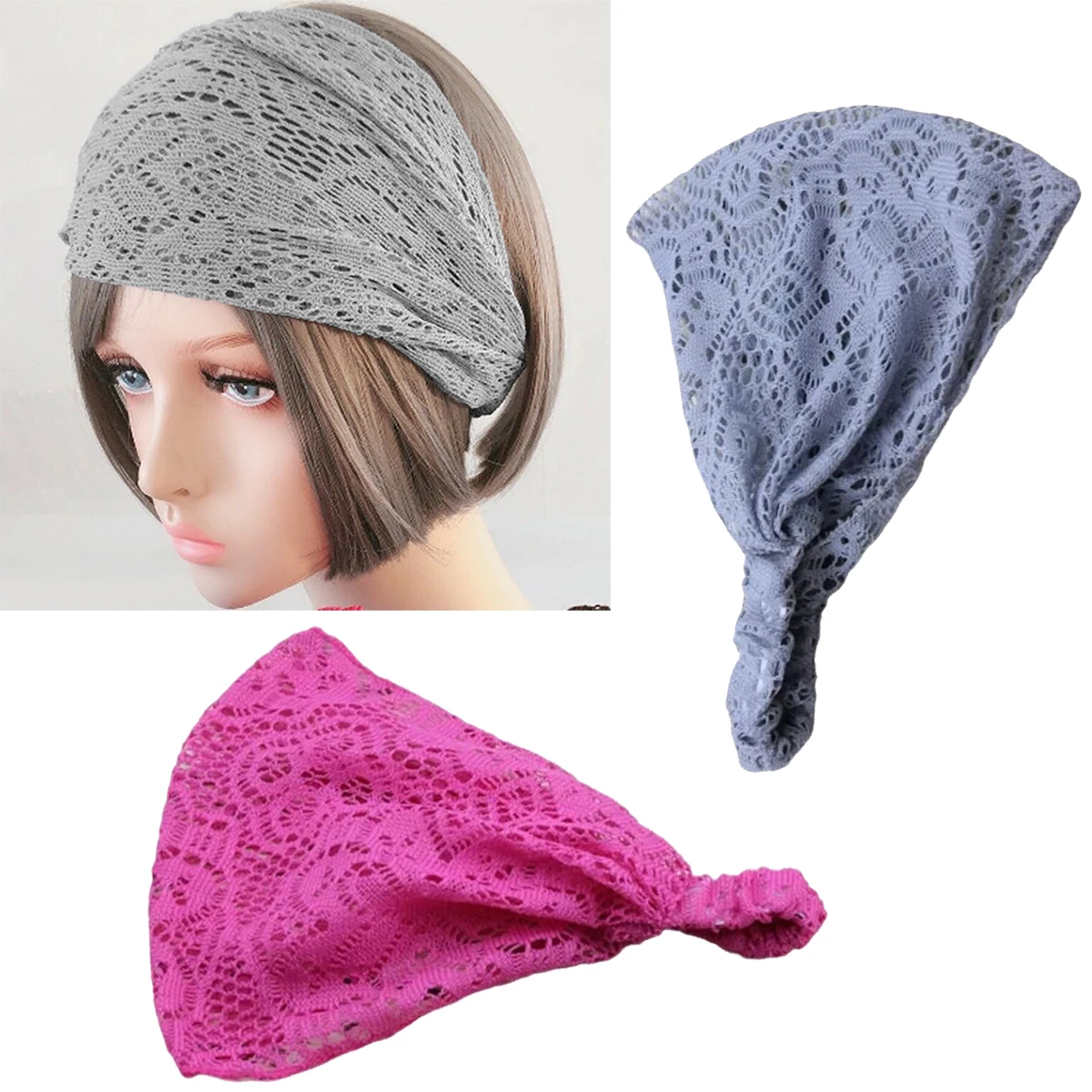 Lace Vintage Wide Hairband Ladies Bohemia BOHO Mesh Lace Wide Hairband Headband Headband Scarf Hair Bands Hair Accessories
Lace Vintage Wide Hairband Ladies Bohemia BOHO Mesh Lace Wide Hairband Headband Headband Scarf Hair Bands Hair Accessories