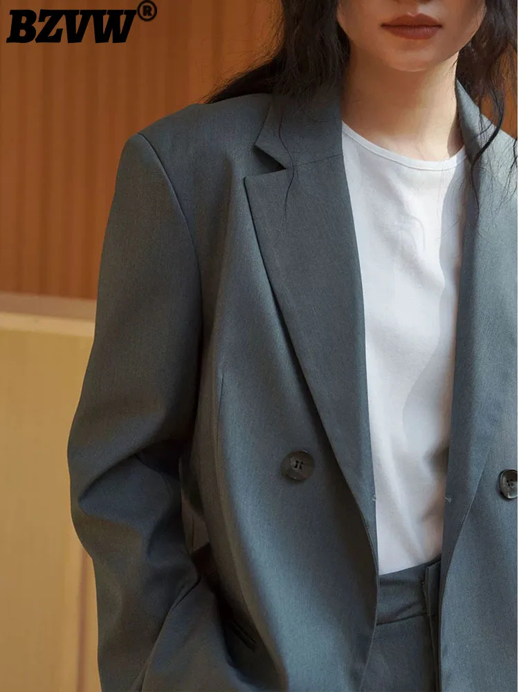 BZVW Fashion Simple Designer Blazer For Women Coat 2023 New Trend Spring Autumn Casual Versatile Suit Jacket Female 25X2638
BZVW Fashion Simple Designer Blazer For Women Coat 2023 New Trend Spring Autumn Casual Versatile Suit Jacket Female 25X2638