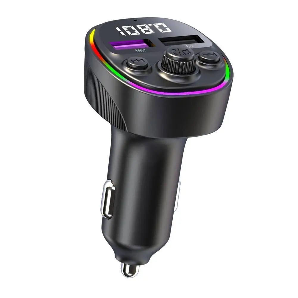 Car MP3 Player Dual USB Charging Adapter 66W Fast Charging Wireless FM Radio Transmitter For 12V-24V Car Truck Off-road Vehicle
Car MP3 Player Dual USB Charging Adapter 66W Fast Charging Wireless FM Radio Transmitter For 12V-24V Car Truck Off-road Vehicle