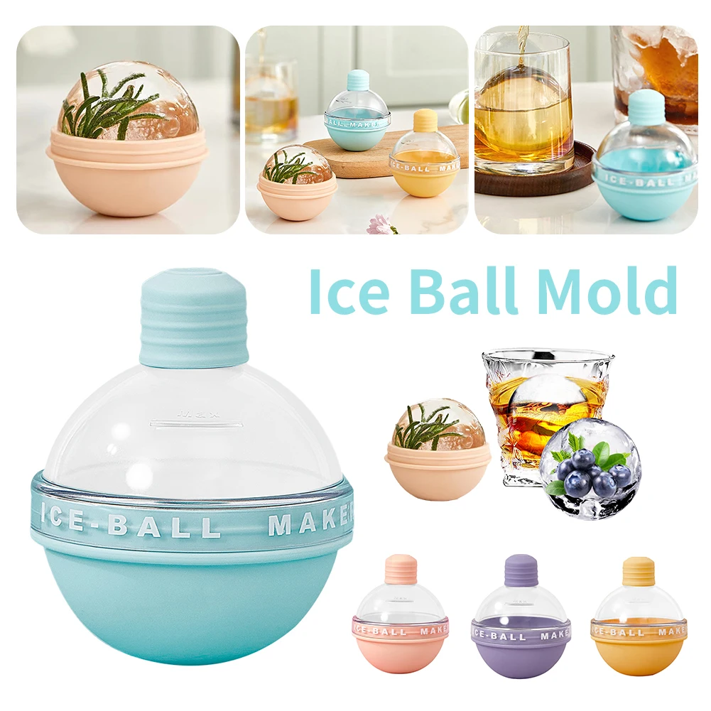 Ice Ball Mold Bulb-Shape Silicone Ice Cube Maker Easy Release Whiskey Spherical Ice Tray Frozen Ice Ball Mould For Whiskey
Ice Ball Mold Bulb-Shape Silicone Ice Cube Maker Easy Release Whiskey Spherical Ice Tray Frozen Ice Ball Mould For Whiskey