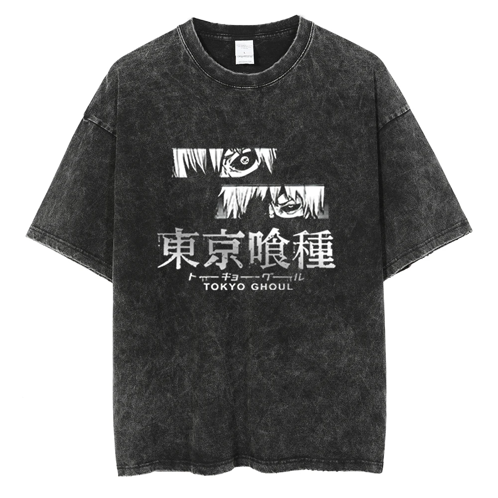 Hip Hop Streetwear Washed Oversize Tshirt Japanese Anime Tokyo Ghoul Print T Shirt Men Harajuku Short Sleeve Vintage T-Shirt
Hip Hop Streetwear Washed Oversize Tshirt Japanese Anime Tokyo Ghoul Print T Shirt Men Harajuku Short Sleeve Vintage T-Shirt